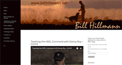 Desktop Screenshot of billhillmann.net
